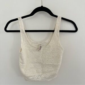 Cropped Lace Top